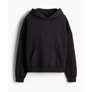 Black Warm Fleece Hoodie